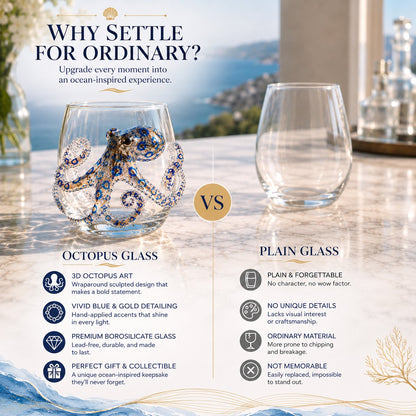 🎁 The Perfect Beach House Gift🌊3D Animal Artisan Glassware Collection