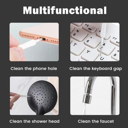 30 Counts Multi-Function Small Gap Shower Head Cleaner Picks