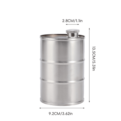🛢️ Oil Drum Wine Jug – Industrial Style for Your Home Bar