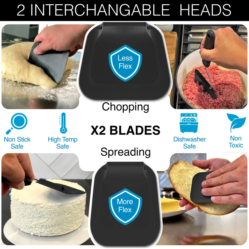 🚀🔥7-in-1 Adjustable Angle Spatula Set