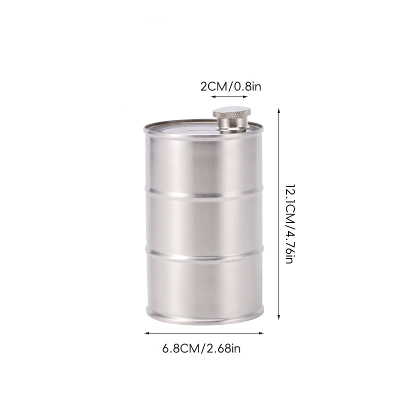 🛢️ Oil Drum Wine Jug – Industrial Style for Your Home Bar