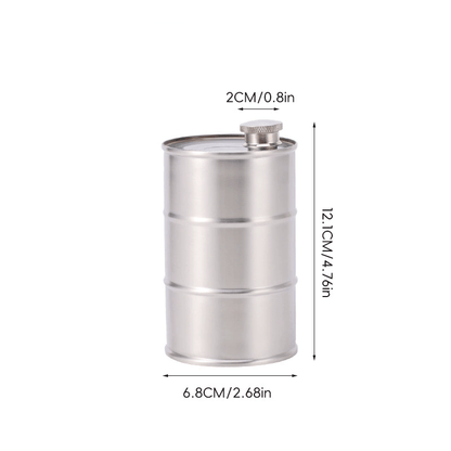 🛢️ Oil Drum Wine Jug – Industrial Style for Your Home Bar