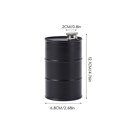 🛢️ Oil Drum Wine Jug – Industrial Style for Your Home Bar