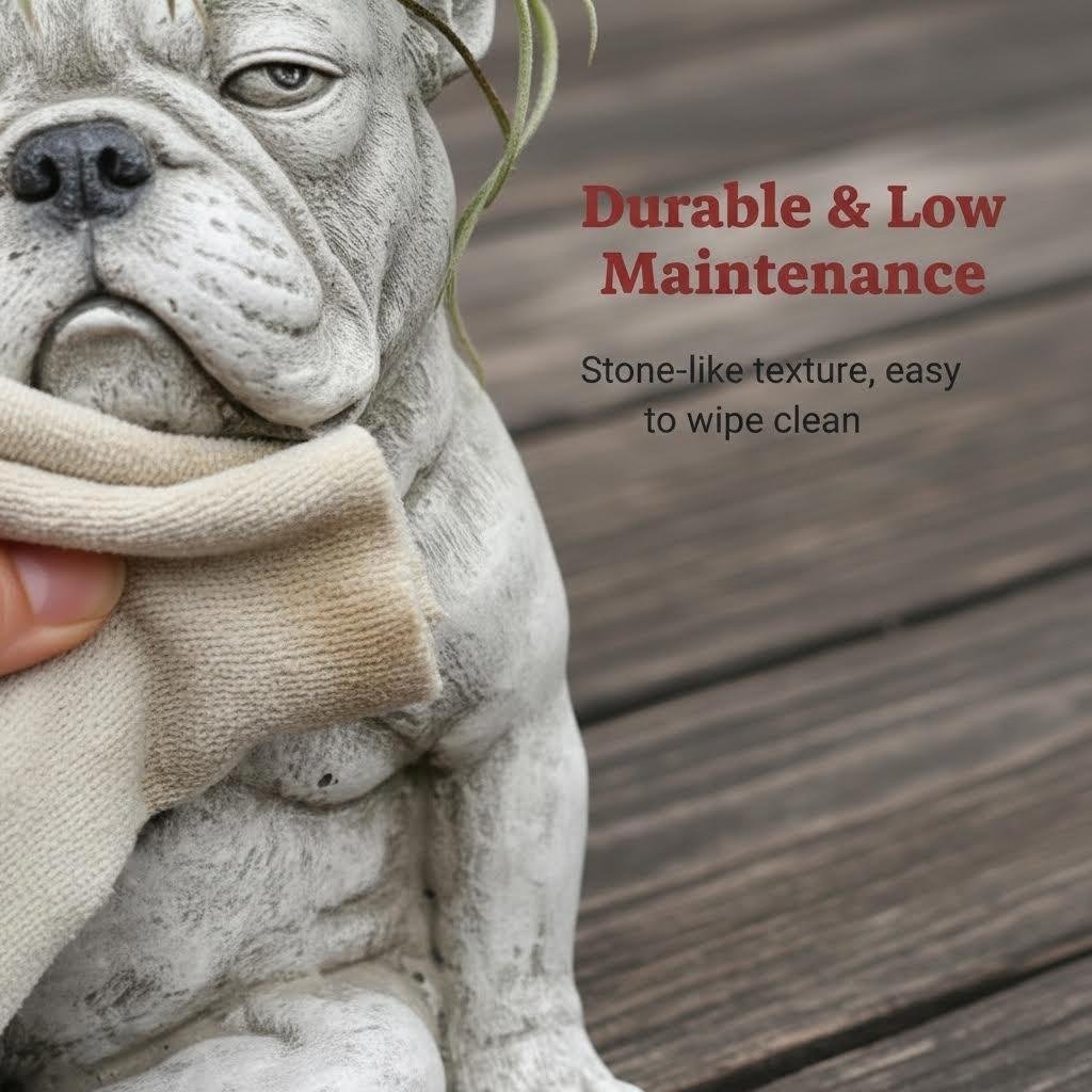🔥Grumpy French Bulldog Planter