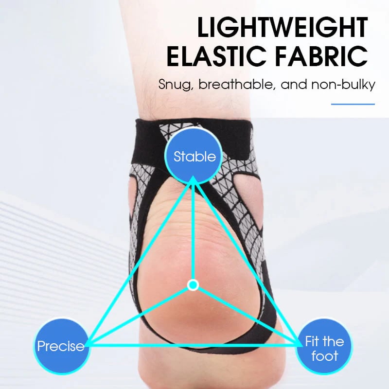 ⏳ Over 50% OFF Today ⏰ Adjustable Elastic Ankle Brace 🦶 Comfortable Support for Sports, Walking & Daily Use