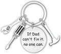 Father's Day Keychain with Hammer, Wrench, Screwdriver