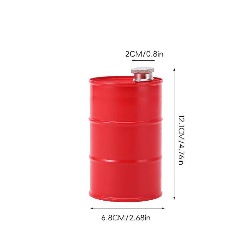 🛢️ Oil Drum Wine Jug – Industrial Style for Your Home Bar