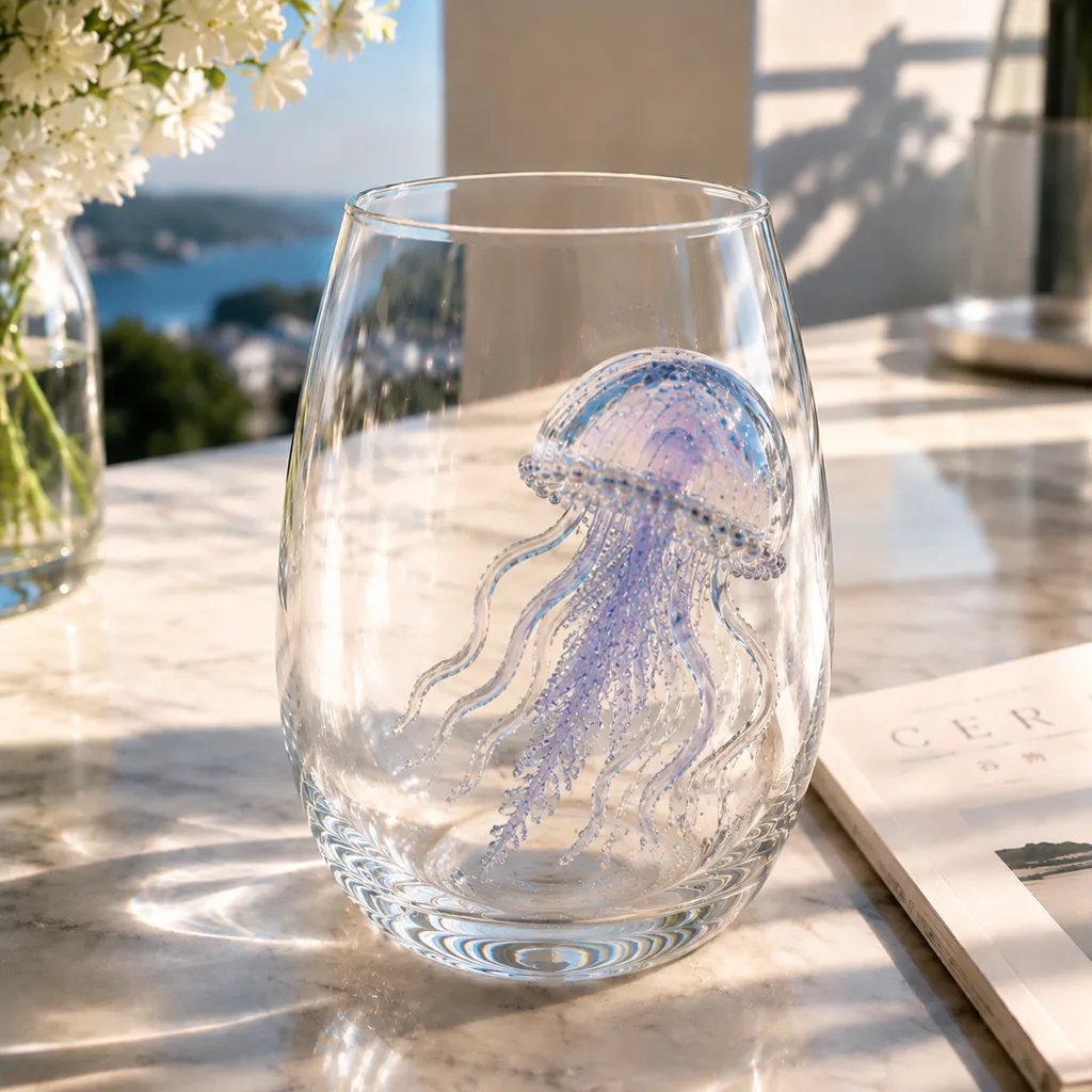 🎁 The Perfect Beach House Gift🌊3D Animal Artisan Glassware Collection