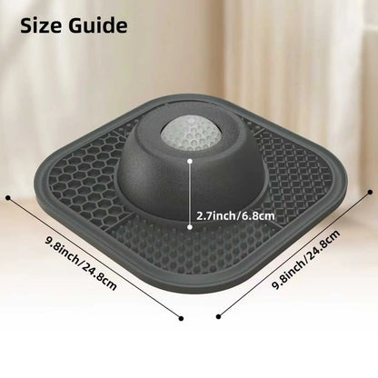 Anti-Slip Slow Feeder Lick Bowl with Built-in Ball – 3/4 Cup for Liquid Treats, Bone Broth & Yogurt – for All Dog Breeds