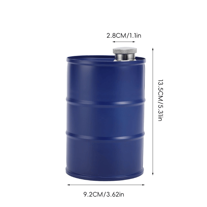 🛢️ Oil Drum Wine Jug – Industrial Style for Your Home Bar