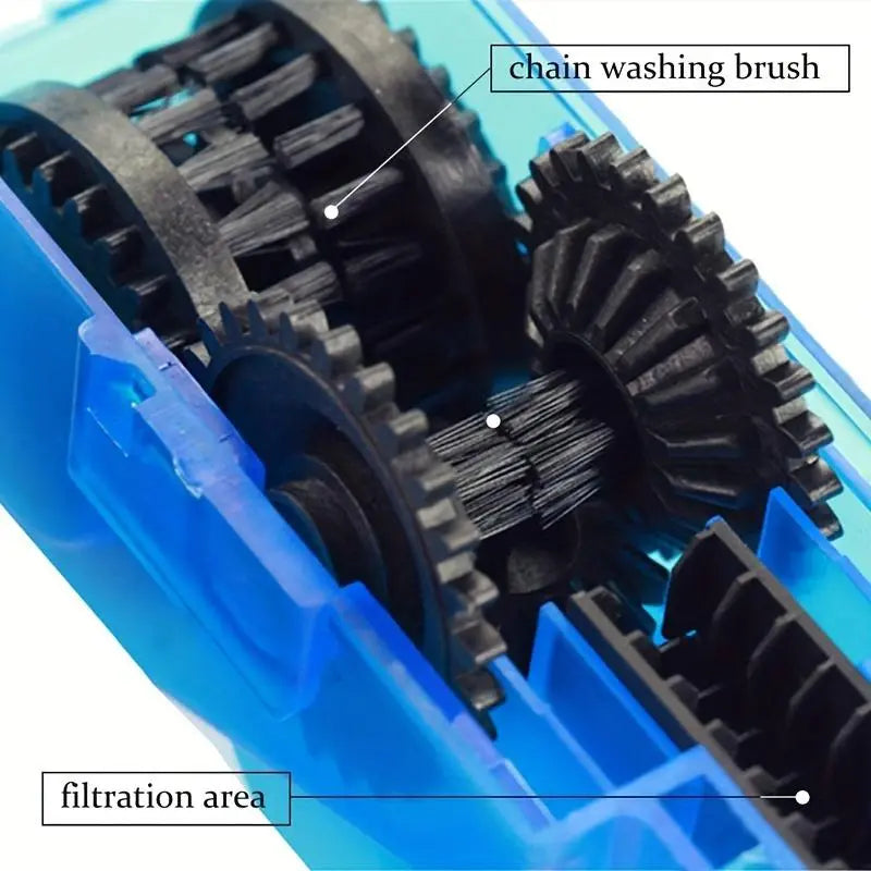 🚴‍♂️ Professional 360° Bike Chain Scrubber