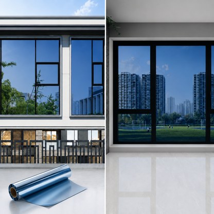🔥 Over 50% OFF NOW🔥 One-Way Mirror Window Film for Daytime Privacy, UV Protection 🪟✨