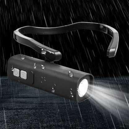 🔦 Ear-Mounted Inductive Headlamp – Hands-Free Light Where You Look