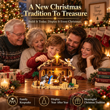 🔥last Day 90% Off🔥🌟the Nativity Story Building Block Set
