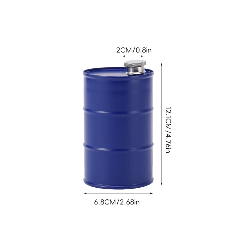 🛢️ Oil Drum Wine Jug – Industrial Style for Your Home Bar