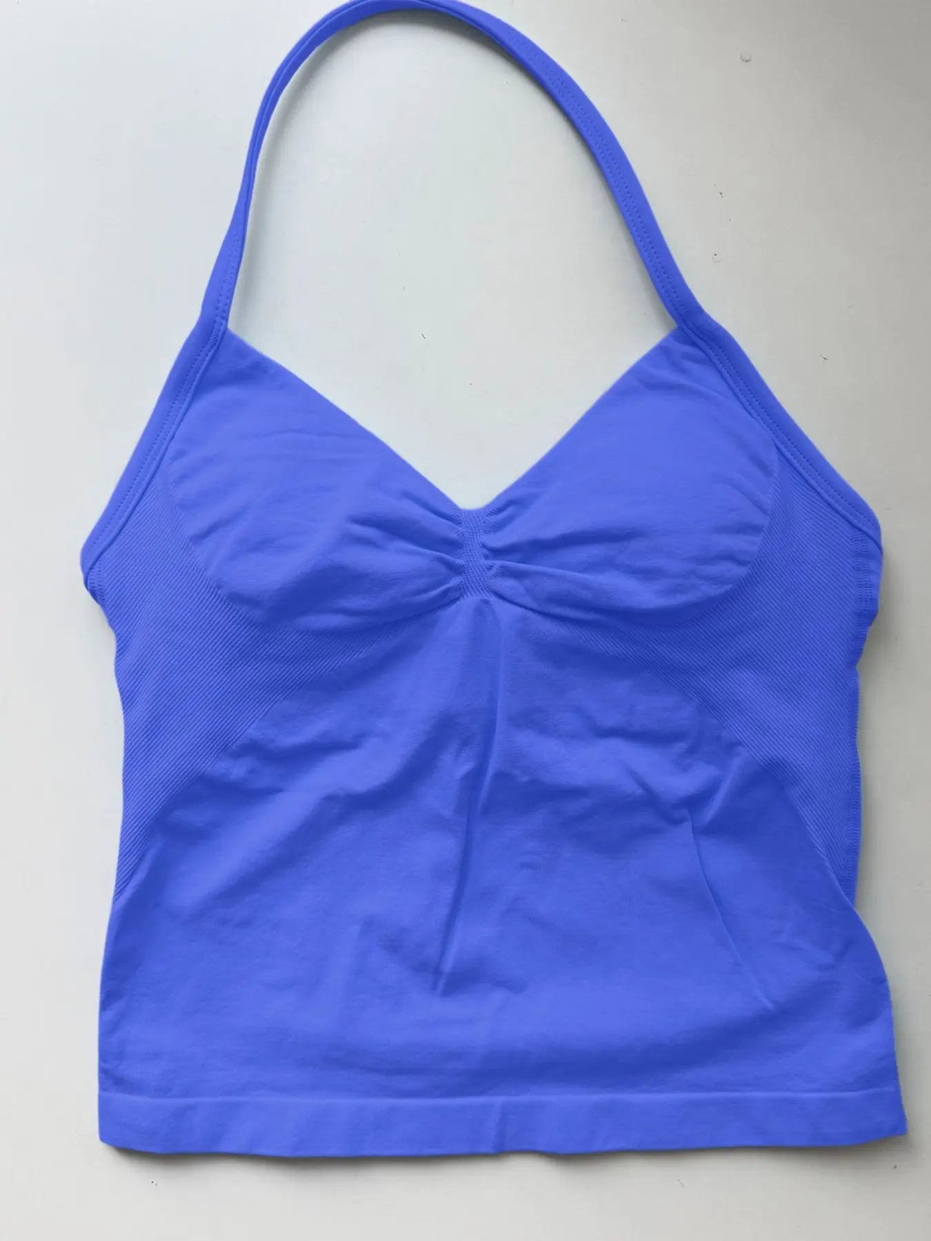 Fashionable Sports Set for Fitness Enthusiasts, Polka Dot Print Halter Top and Shorts, Summer Gym Yoga Running