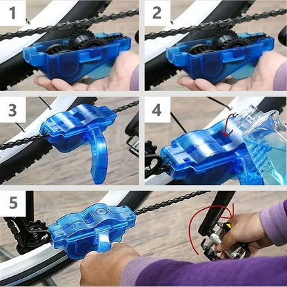 🚴‍♂️ Professional 360° Bike Chain Scrubber