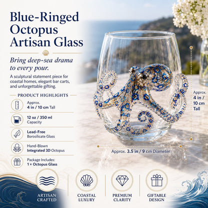 🎁 The Perfect Beach House Gift🌊3D Animal Artisan Glassware Collection
