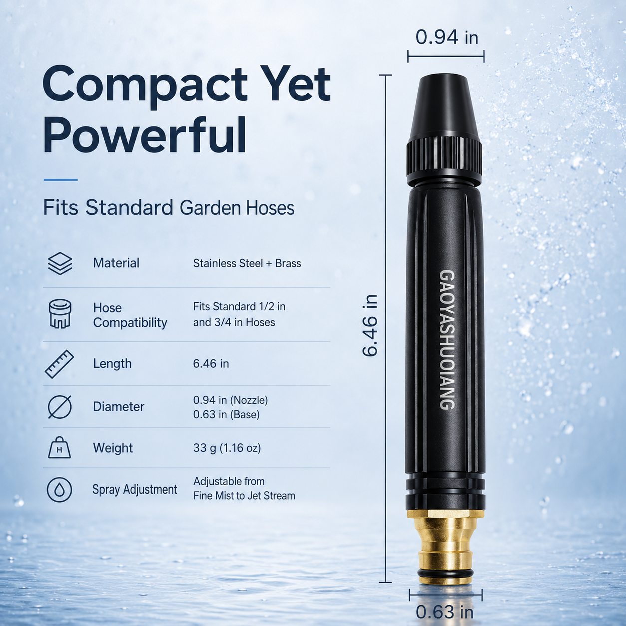 🔥🌊 Last Day 45% OFF – Powerful High-Pressure Water Gun for Car Cleaning