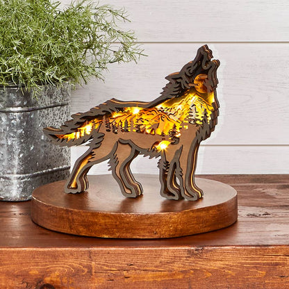 Lighted Woodland Animals