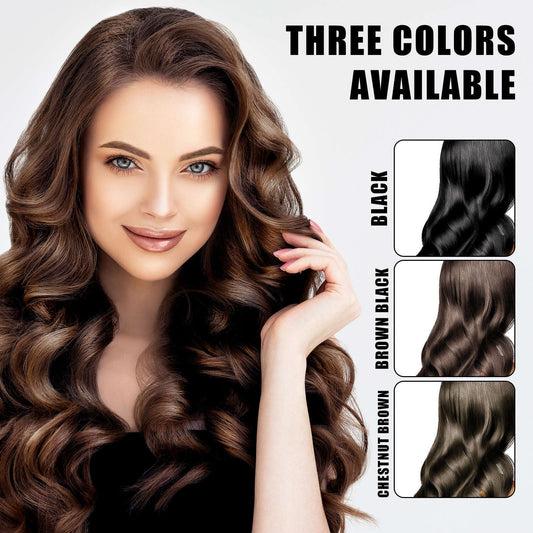 Fruit Comb Hair Dye Cream - In Hair DyeCream for Gray Coverage -Natural Black & Dark Brown