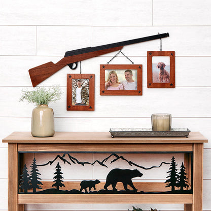 Fishing Themed Decor with Hanging Frames
