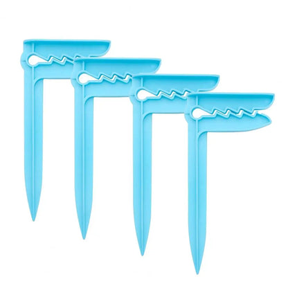 Beach Towel Clips – Heavy-Duty Windproof Holders for Beach Chairs, Pool Loungers & Camping Mats (4-Pack)