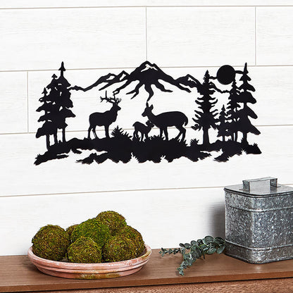 Woodland Animal Family Decor