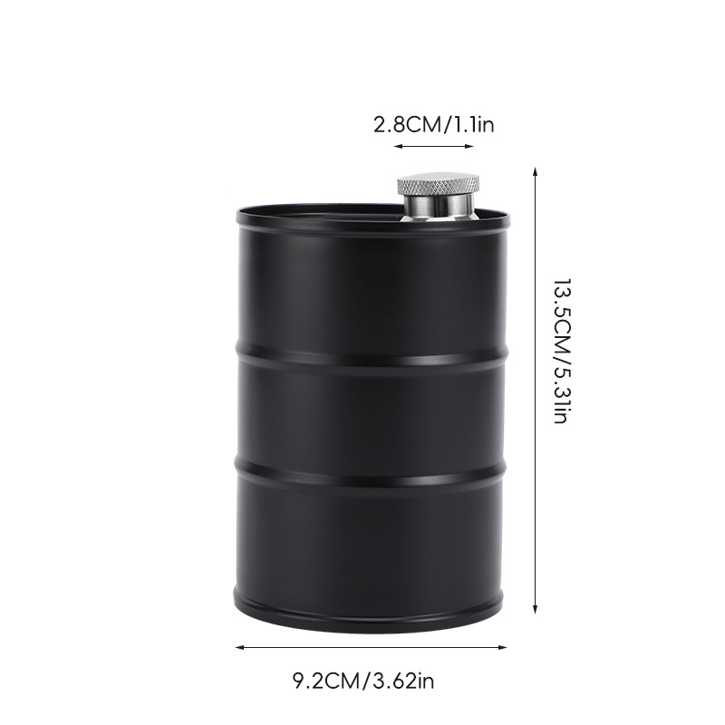 🛢️ Oil Drum Wine Jug – Industrial Style for Your Home Bar