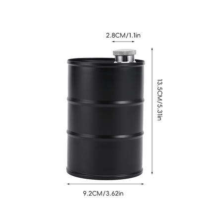 🛢️ Oil Drum Wine Jug – Industrial Style for Your Home Bar