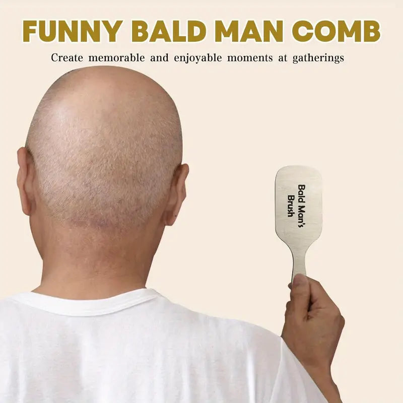 Father's Day Gift-Funny Bald Men Comb Set