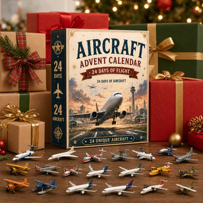 ✈️ Aircraft Advent Calendar 2026 | 24 Days of Flight with 24 Unique Miniature Airplanes, Jets & Aviation Collectibles 🎄🎁