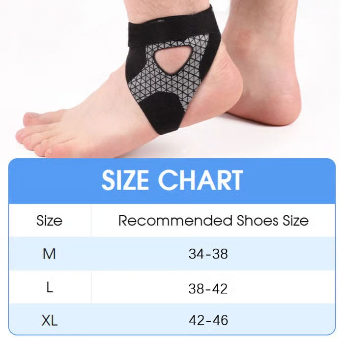 ⏳ Over 50% OFF Today ⏰ Adjustable Elastic Ankle Brace 🦶 Comfortable Support for Sports, Walking & Daily Use
