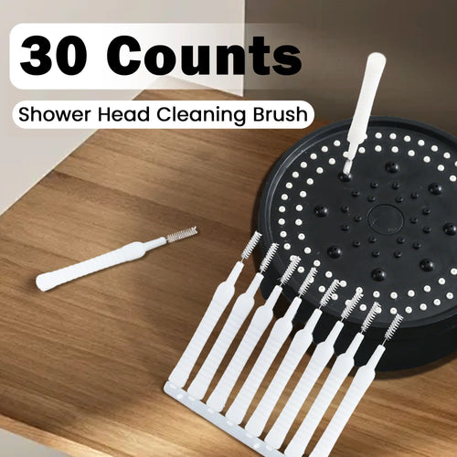 30 Counts Multi-Function Small Gap Shower Head Cleaner Picks