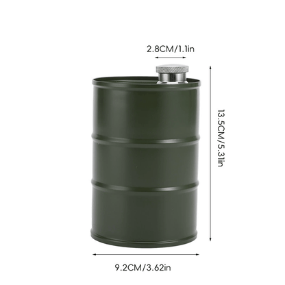 🛢️ Oil Drum Wine Jug – Industrial Style for Your Home Bar