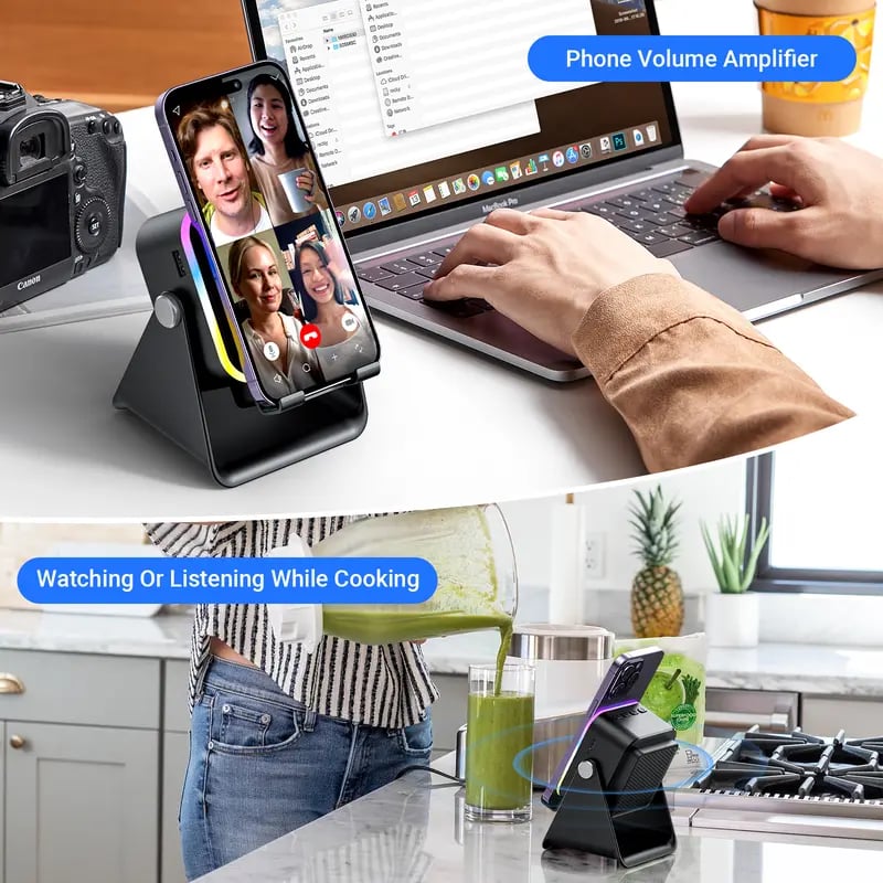 Wireless Induction Audio Speaker Stand