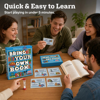 Bring Your Own Book: A Novel Party Game 📚🐱