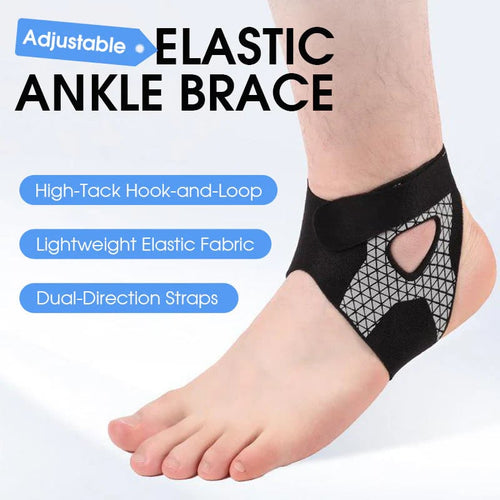 ⏳ Over 50% OFF Today ⏰ Adjustable Elastic Ankle Brace 🦶 Comfortable Support for Sports, Walking & Daily Use