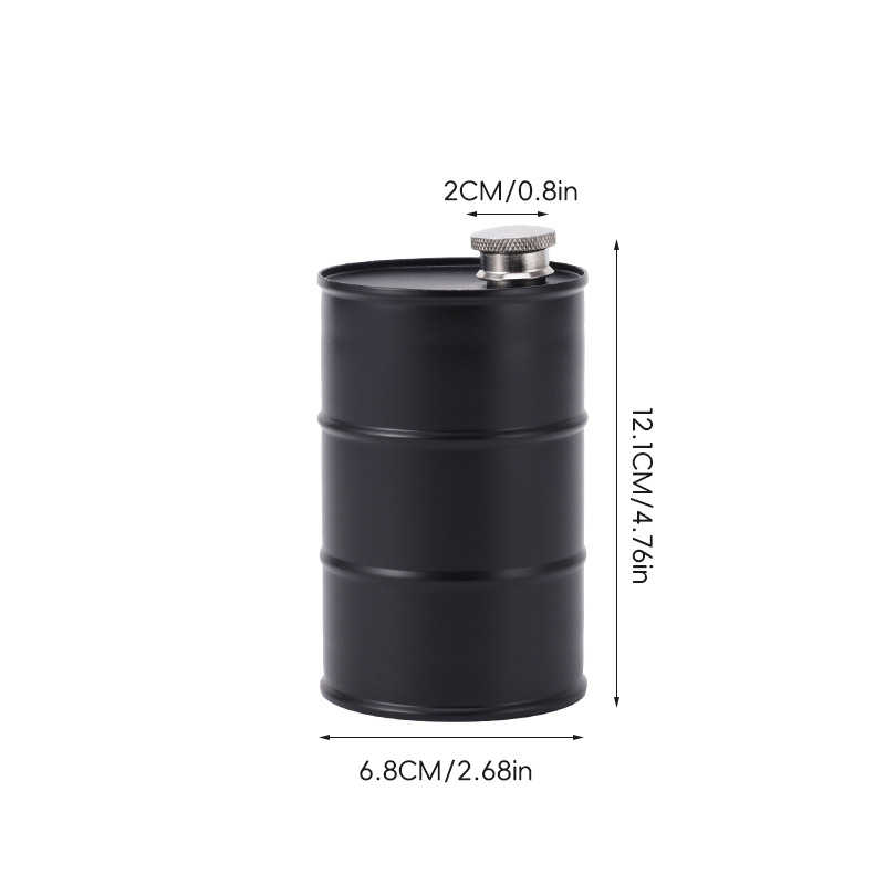 🛢️ Oil Drum Wine Jug – Industrial Style for Your Home Bar
