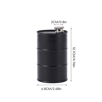 🛢️ Oil Drum Wine Jug – Industrial Style for Your Home Bar