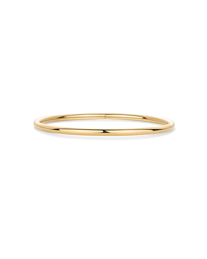 Gold Plated Bangle Bracelet for Women - Classic & Lightweight
