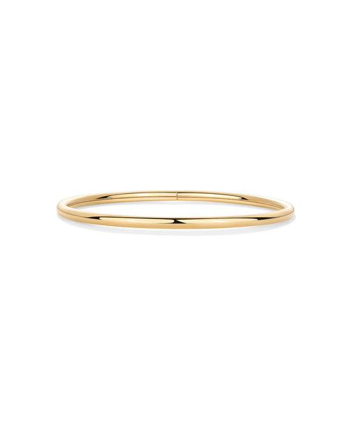 Gold Plated Bangle Bracelet for Women - Classic & Lightweight