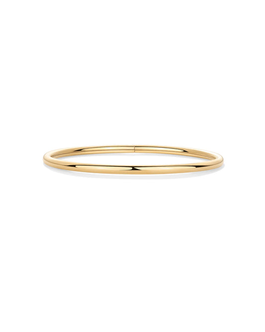 Gold Plated Bangle Bracelet for Women - Classic & Lightweight