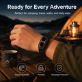 Adjustable ultrasonic mosquito repellent silicone wristband, outdoor bracelet, suitable for both children and adults.