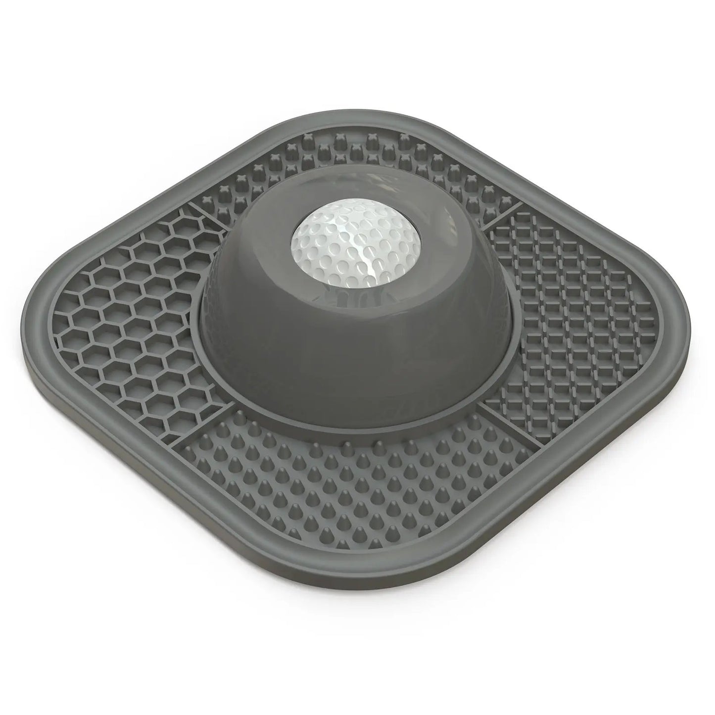 Anti-Slip Slow Feeder Lick Bowl with Built-in Ball – 3/4 Cup for Liquid Treats, Bone Broth & Yogurt – for All Dog Breeds