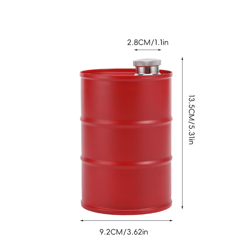 🛢️ Oil Drum Wine Jug – Industrial Style for Your Home Bar
