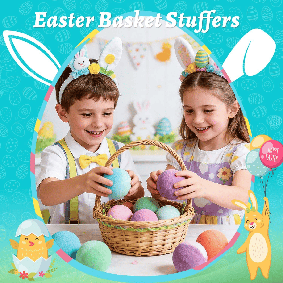 🔥🛁 Natural Bath Bombs for Kids with Mega Bubbles & Surprise Inside 🥚✨ Same as in the video