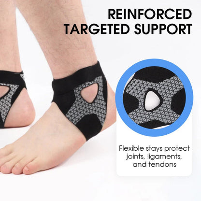 ⏳ Over 50% OFF Today ⏰ Adjustable Elastic Ankle Brace 🦶 Comfortable Support for Sports, Walking & Daily Use